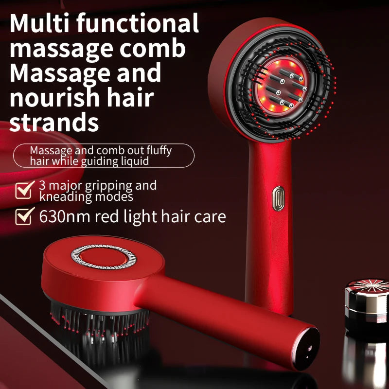LED Scalp Massage Comb