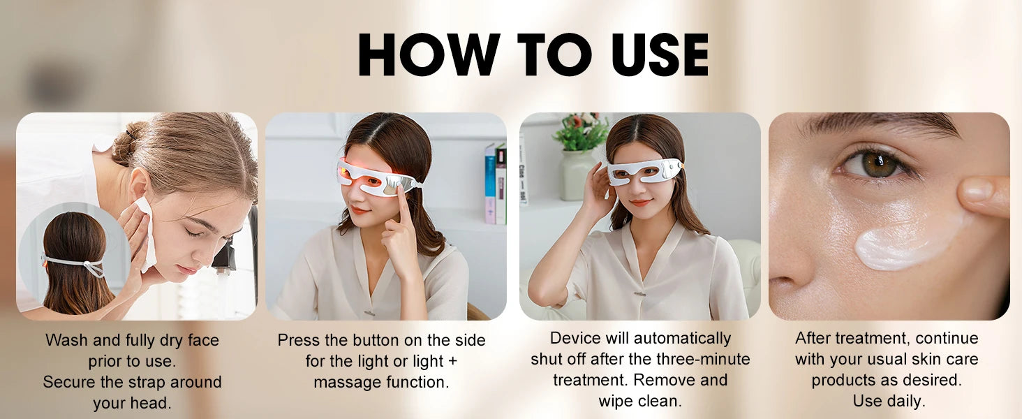 LED Eye Therapy Massager