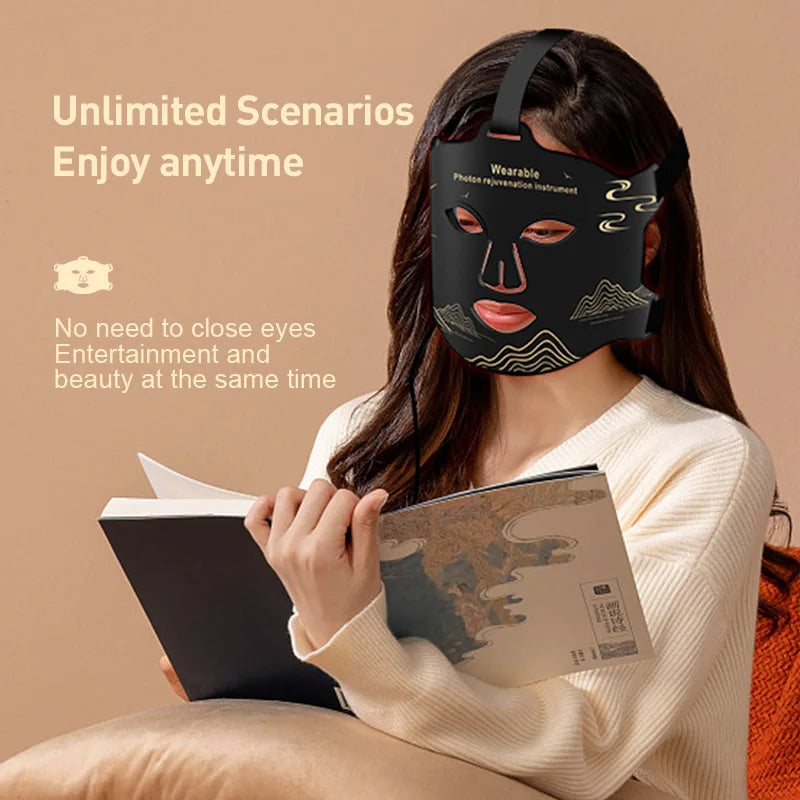 LED Red Light Therapy Face Mask