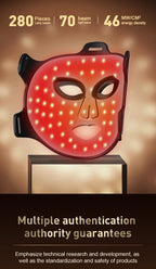 LED Red Light Therapy Face Mask