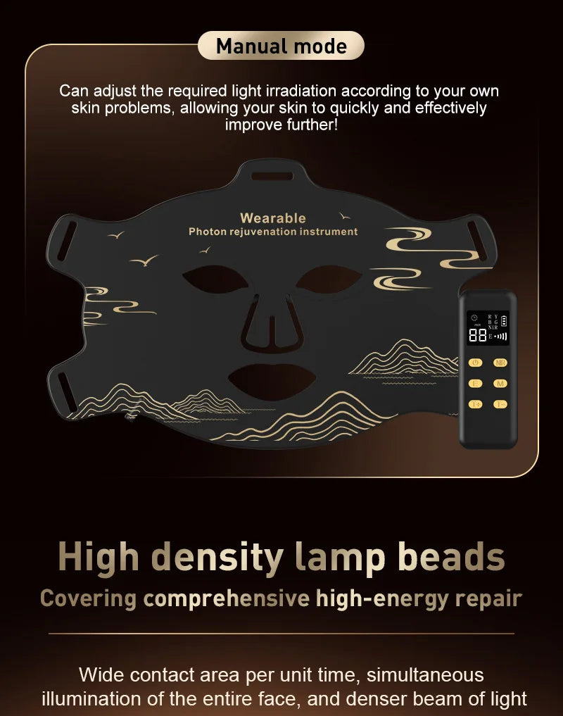 LED Red Light Therapy Face Mask