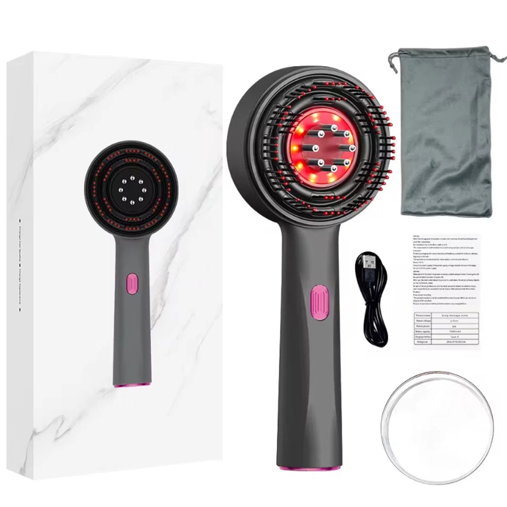 LED Scalp Massage Comb