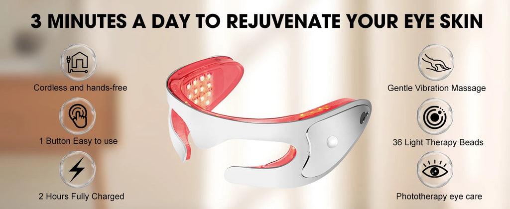 LED Eye Therapy Massager