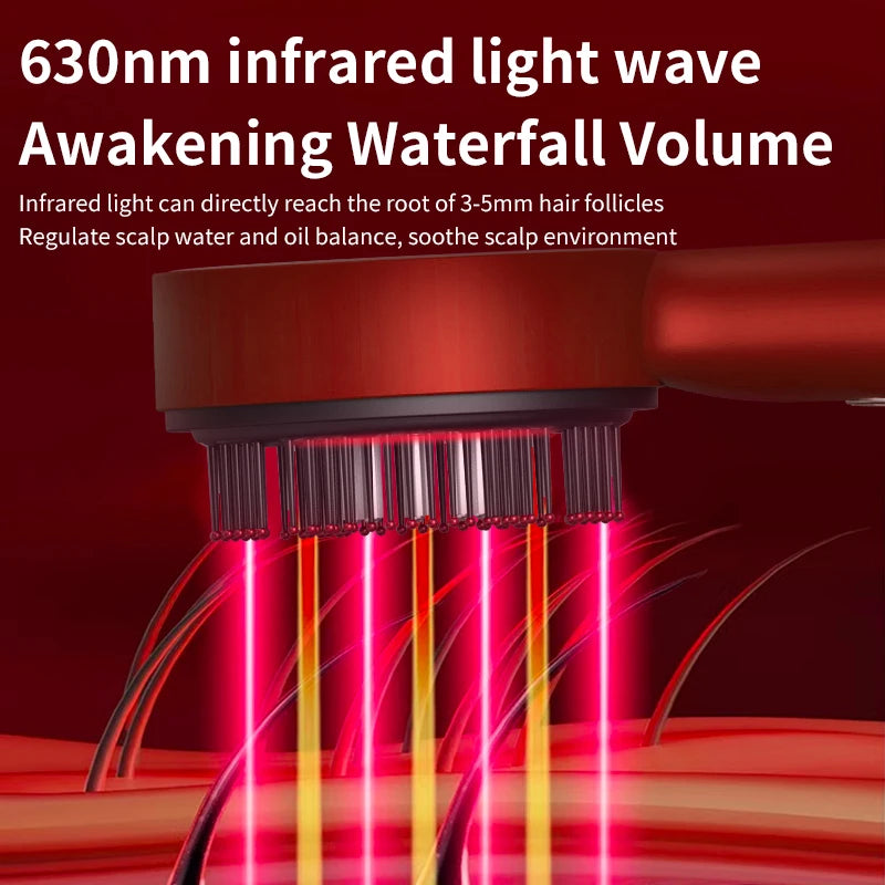 LED Scalp Massage Comb