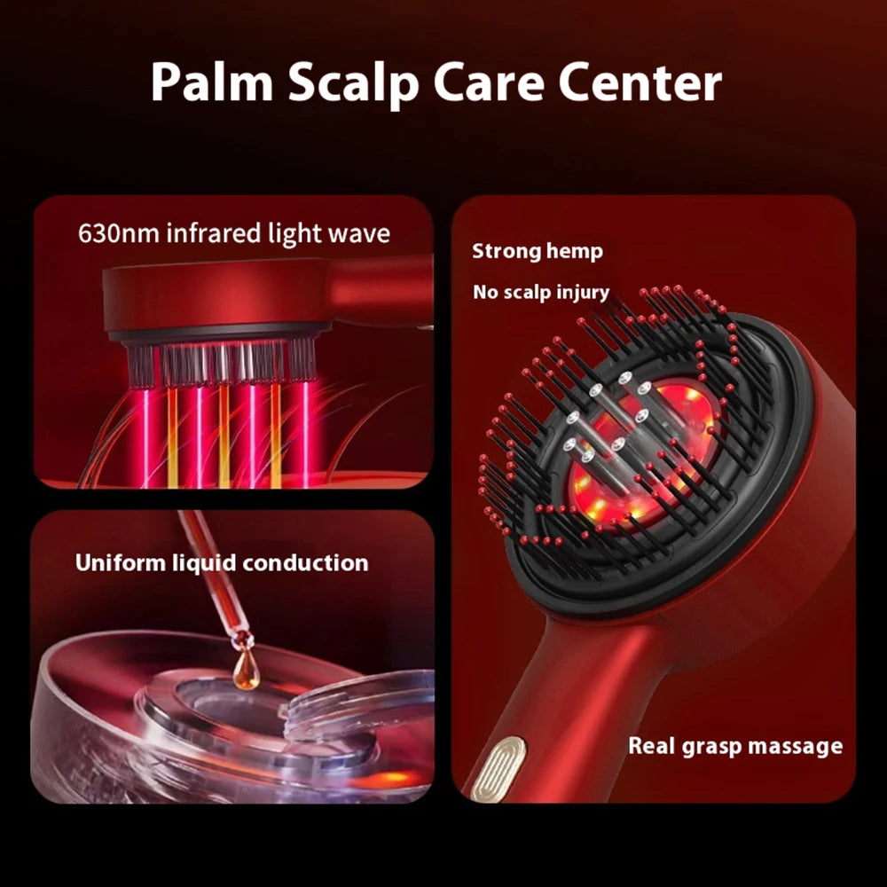 LED Scalp Massage Comb