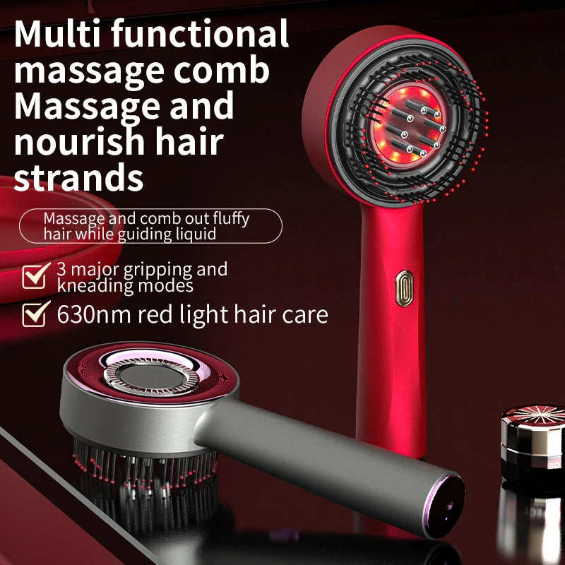 LED Scalp Massage Comb