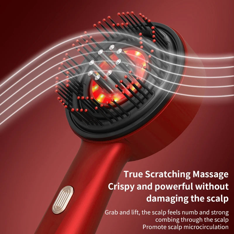 LED Scalp Massage Comb