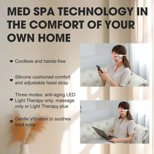 LED Eye Therapy Massager