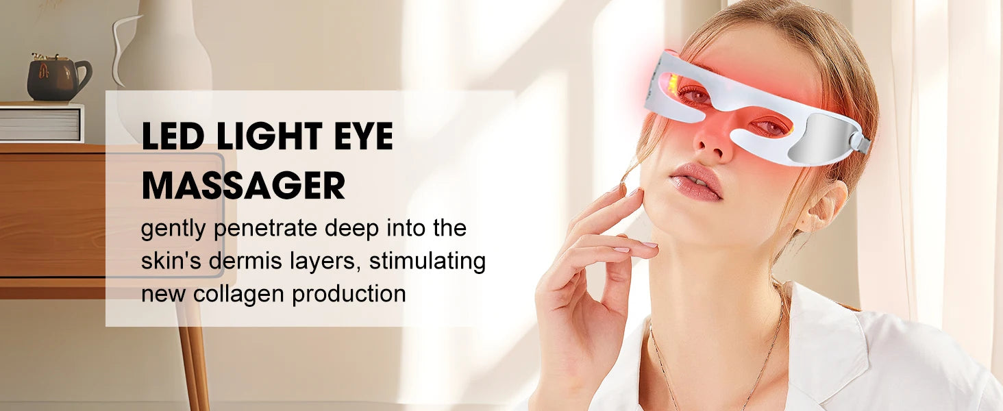 LED Eye Therapy Massager