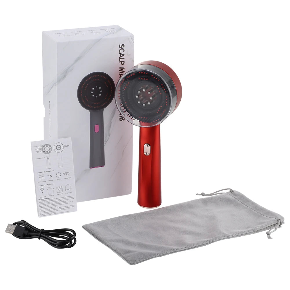 LED Scalp Massage Comb