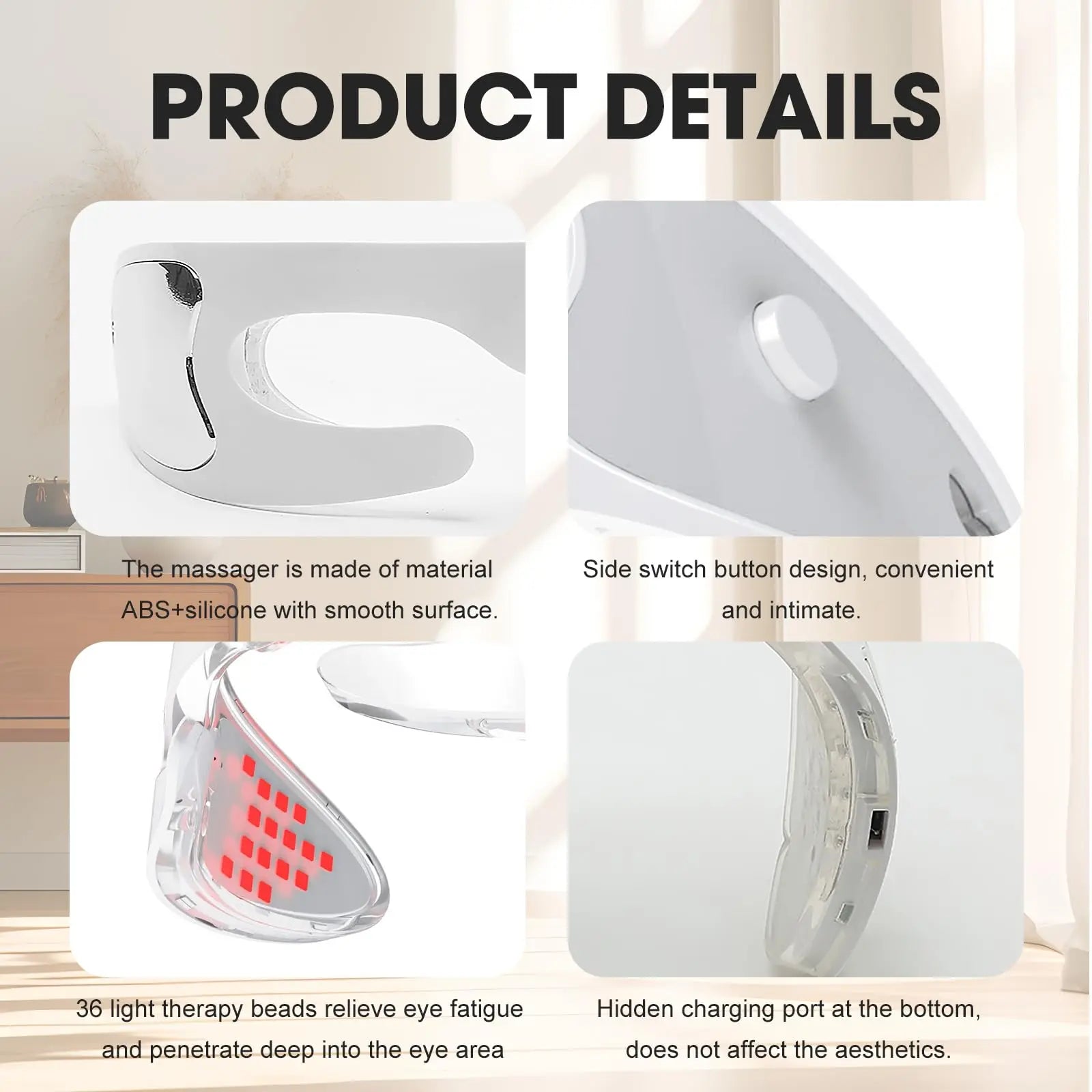 LED Eye Therapy Massager